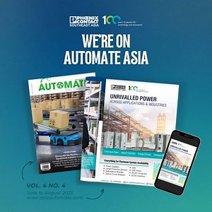 🤯 Hey look, Ma! We made it! Phoenix Contact is featured in the latest edition of Automate Asia's Industrial Magazine for the June - August 2023 issue! Explore advanced Power Reliability solutions that offer Continuous Power, Robust Protection, Energy Efficiency, and Intelligent Monitoring. 🔌 📖 Read the issue on https://phoe.co/AutomateAsia-June2023 #AutomateAsia #PowerReliability #IndustrialAutomation | Phoenix Contact SEA