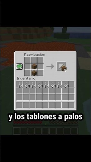 HOW TO MAKE a PICKAXE in MINECRAFT ✅