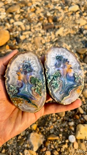 I Cut Open This Rock… and Found a Hidden Crystal World Inside! 🤯💎