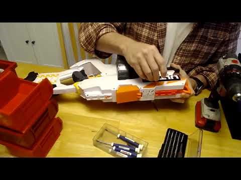 How to take apart & put a NERF One Ultra Gun back together by N8THEGR8 Productions