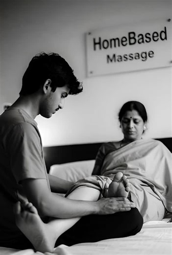 Home Based Massage Therapist on Instagram: "Help your legs recover from daily work stress. Soft, professional massage at home. #WorkRecovery #WomenWellness #LegsMassage #HomeMassage"