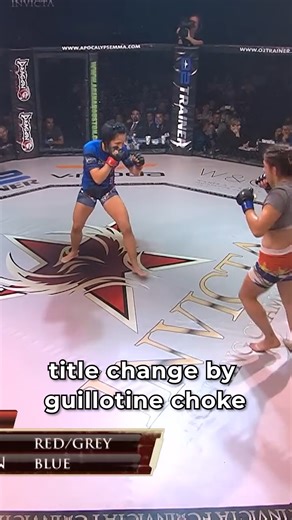 63K views · 856 reactions | Waterson vs Tiburcio – Historic Title Change by Guillotine Choke | Invicta FC #mma #invicta #bjj | Invicta Fighting Championships | Facebook