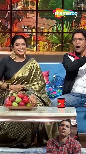 Amrapali Dubey aur Nirahua ka Rickshaw ride #thekapilsharmashow #bhoojpuricomedy #tkss #shorts
