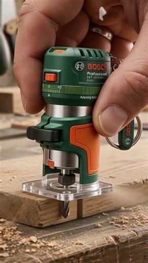 🔥 Mini Wood Router – Tiny Tool, Precision Power!
