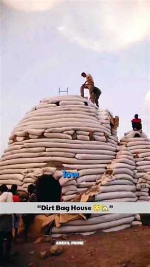 Not Iran. This Genius Dirt Bag House Will Shock You 🏡”