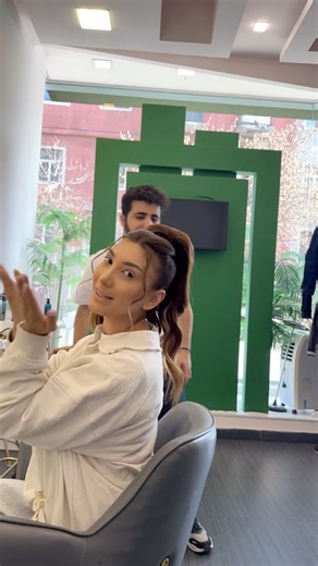 Albert Hair Stylist in Yerevan / Hair , Beauty , Haircolorist / on Instagram: "Hair Tutorial ✨ Beautiful @ovs_yan ✨🤍"