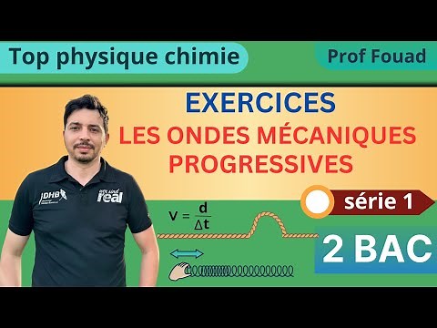 Exercises: progressive mechanical waves 2 bac: series 1