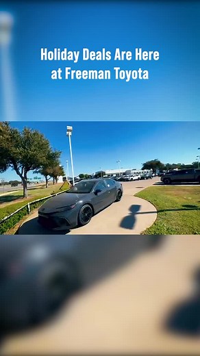 13 reactions | Holiday Deals Are Here at Freeman Toyota— Now Through...
