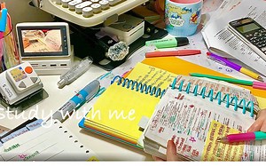 【Ray Hon】•原创•实时沉浸学习2小时study with me 笔触音 背景音 无音乐 无休息 写字声