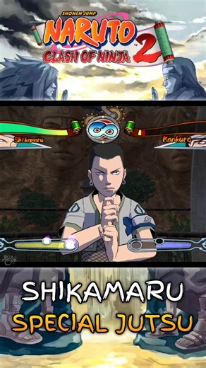 Shikamaru Special Jutsu - Naruto: Clash of Ninja 2 Gameplay | GameCube