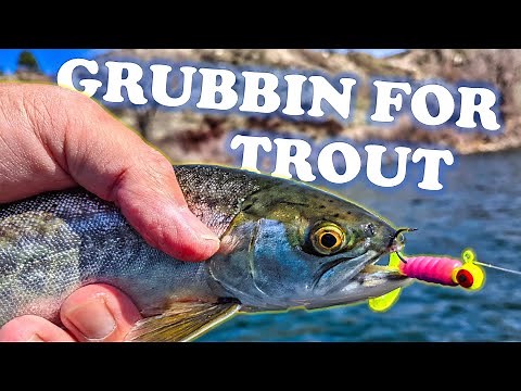 Catching Trout on Grubs