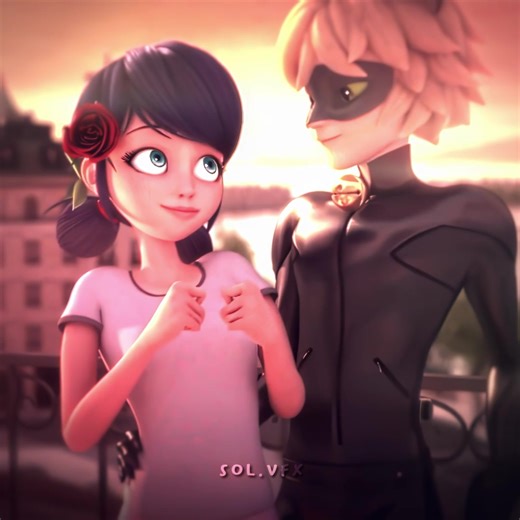reposting - this trend is so them | yes i love marichat they are my second favorite love square ship AFTER ladynoir ofc #marichat #marichatedit #miraculousladybugedit #miraculousladybug #miraculousedit cc: @nessa 𝜗𝜚 scp: dupainpacks