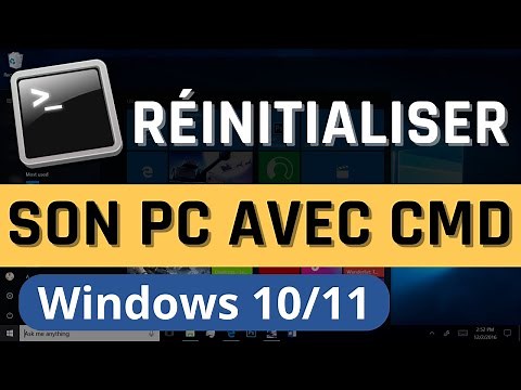 Réinitialiser son PC avec l'invite de commande (CMD)