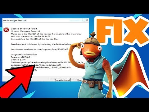 FIX | Matlab License Manager Error -8 Issue ERROR (2026 – Working)
