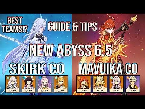 🔥 New Spiral Abyss 6.5 JUST Dropped! Best Skirk & Mavuika Teams to CRUSH It! | Genshin Impact
