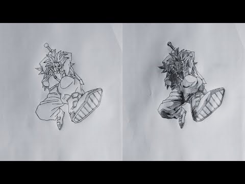 How to Draw Trunks (Dragon Ball Z) | Step-by-Step Anime Drawing Tutorial