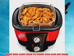 JML Go Chef 8 in 1 NonStick Multi Cooker Bake Fry Slow Cook Steam Boil Roast and More