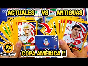 🔥😱 TODAS las Figuritas COPA AMÉRICA 2024 Actualizadas vs Antiguas Completas - 3 Reyes | CHRIZ ART