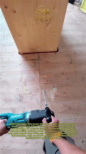 Deep Drilling Made Easy #DIY #Tools