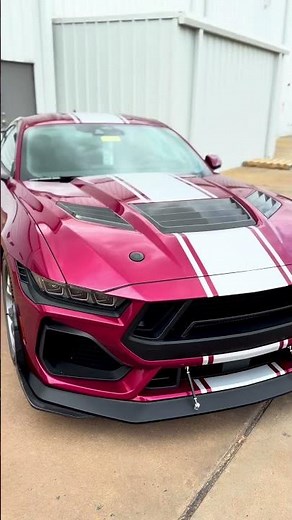 1 of 2 in America! 2026 Ford Mustang Shelby Super Snake in Molten Magenta