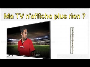 My TCL 43DP603 TV is no longer displaying anything; backlight repair