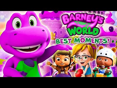Barney's World | Best Moments From Season 1! | Barney | Kids Cartoon