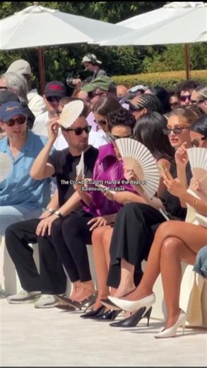 The Crowd Couldn't Handle the Heat at Balenciaga Couture