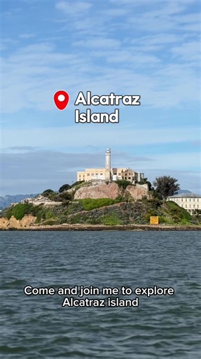 Explore Alcatraz Island in San Francisco California #alcatraz #sanfrancisco #california #bayarea #fyp