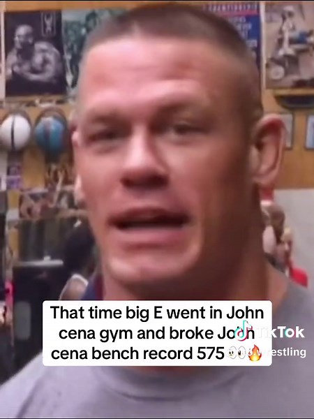 Big E Breaks John Cena's 575 Bench Press Record in Intense Gym Session