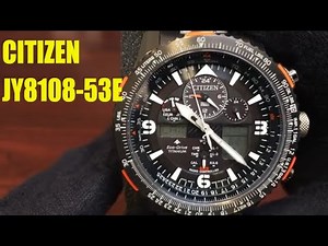 Citizen Eco-Drive Promaster Skyhawk A-T Solar Atomic Watch JY8108-53E