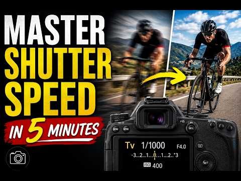 Master Shutter Speed in 5 Minutes - A Beginners Guide