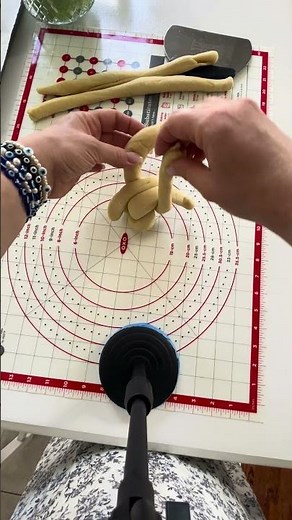 How to Braid a 2 Strand Challah Bread