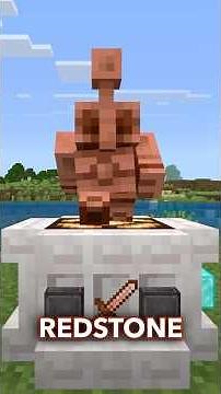MOJANG ADDED COPPER GOLEM STATUES TO MINECRAFT!