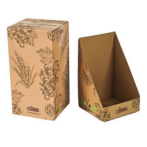 [Hot Item] Foldable Tear-off PDQ Storage Tray for Countertop Displays