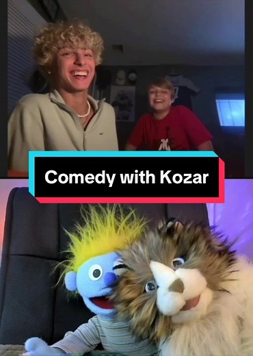 Elmo has funny moments with Kozar
