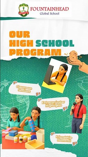 High School at Fountainhead #fountainheadglobalschool