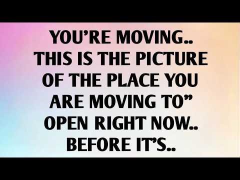 YOU'RE MOVING THIS IS THE