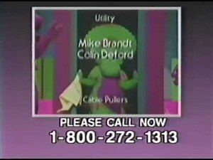 Barney in Concert Ending Credits 1993