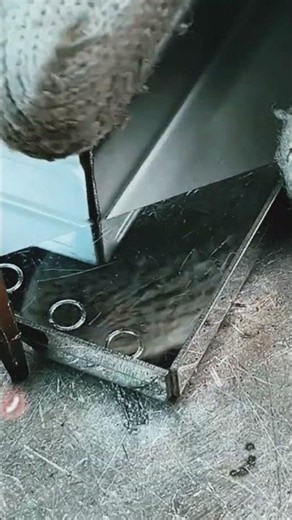 Welding of the outer corners of the enclosure with 1.6mm welding wire Handheld Laser Welding