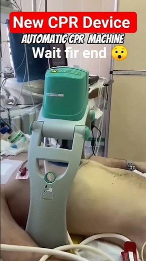 Automatic CPR Machine Saving Lives | Modern Life-Saving Technology 💓