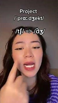 Cách đọc âm /ɑː/ và luyện âm /tʃ/ /dʒ/ trong từ "project"