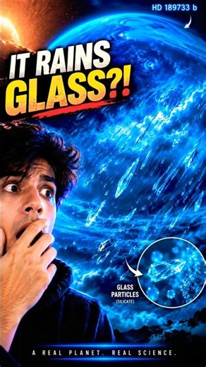 🌧️ This Planet May Rain GLASS! 😱 | HD 189733 b