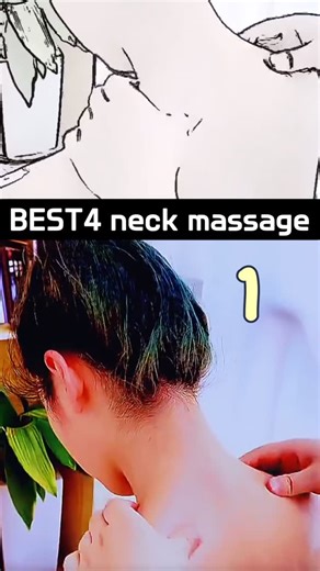 1.5K views · 44 reactions | BEST4 neck pain relief massage #neckmassage #neckpainrelief | 다이어트 | Facebook