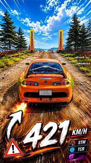 FORZA HORIZON 6 SUPRA DRAG! 🔥 421 KM/H İLE UÇTU #forzahorizon6 #gaming #cargaming #forza #speed