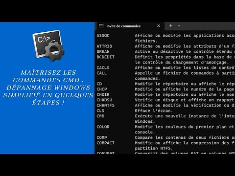 Maîtrisez les Commandes CMD : Dépannage Windows simplifié en quelques étapes !