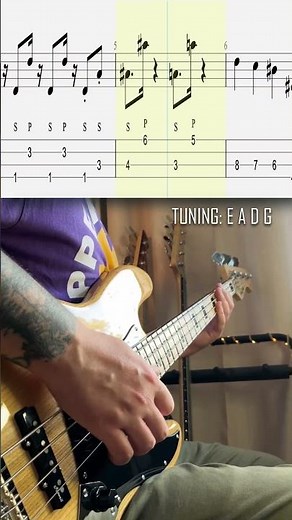👋 Best SLAP bass lines for beginners: Bill Withers – Just The Two Of Us #bass #slap