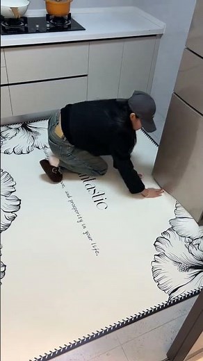 A soft and protective mat in the kitchen makes cooking more enjoyable! #kitchenmat