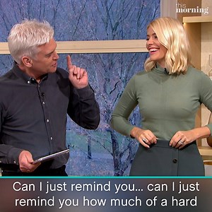 170K views · 1K reactions | Keeping score? Phil and Holly? Never!  | This Morning | Facebook