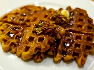 How To Make Pumpkin Waffles: Seasonal Fall Holiday Brunch Recipe