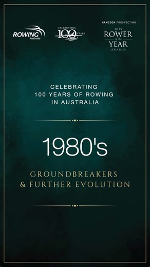 Rowing Australia | ✨ ERA 4 - The 1980s ✨ A decade of transformation, unity and breakthrough success for Australian rowing. From the historic first women’s... | Instagram